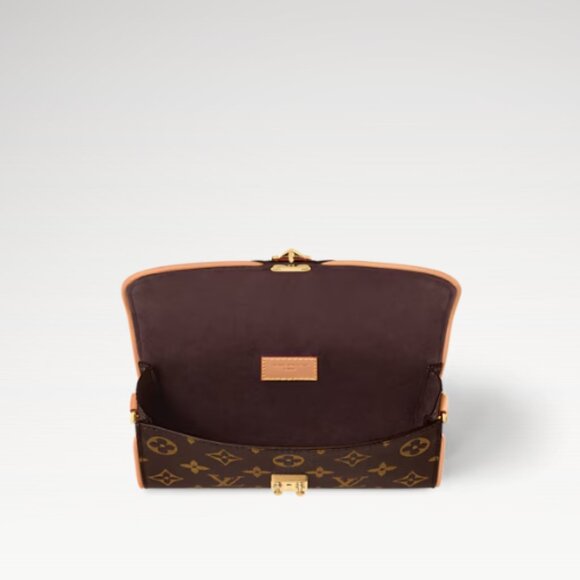 Louis Vuitton Monogram Camille Pochette Shoulder Bag Brown - Picture 3 of 6
